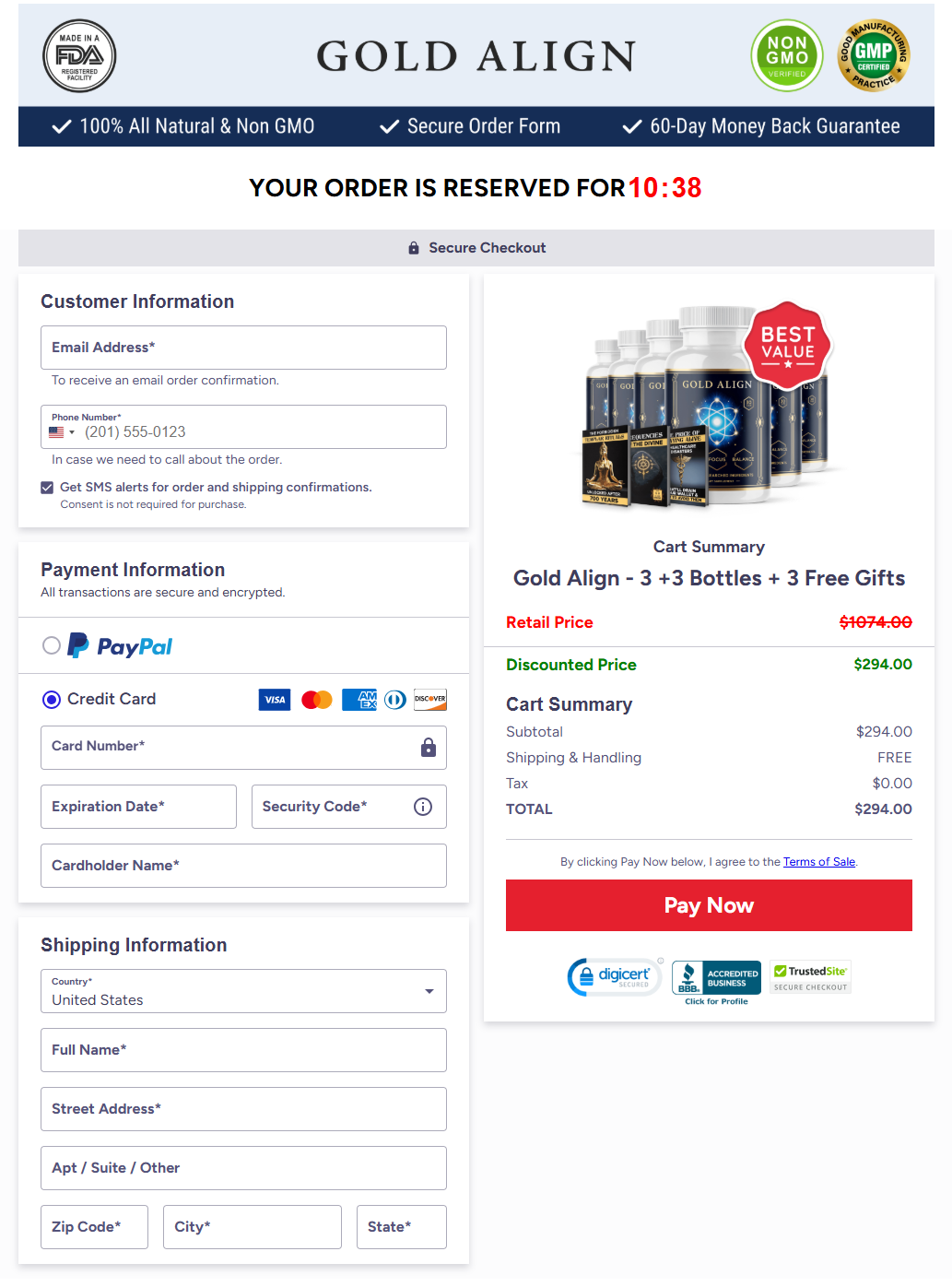 Goldalign Offer